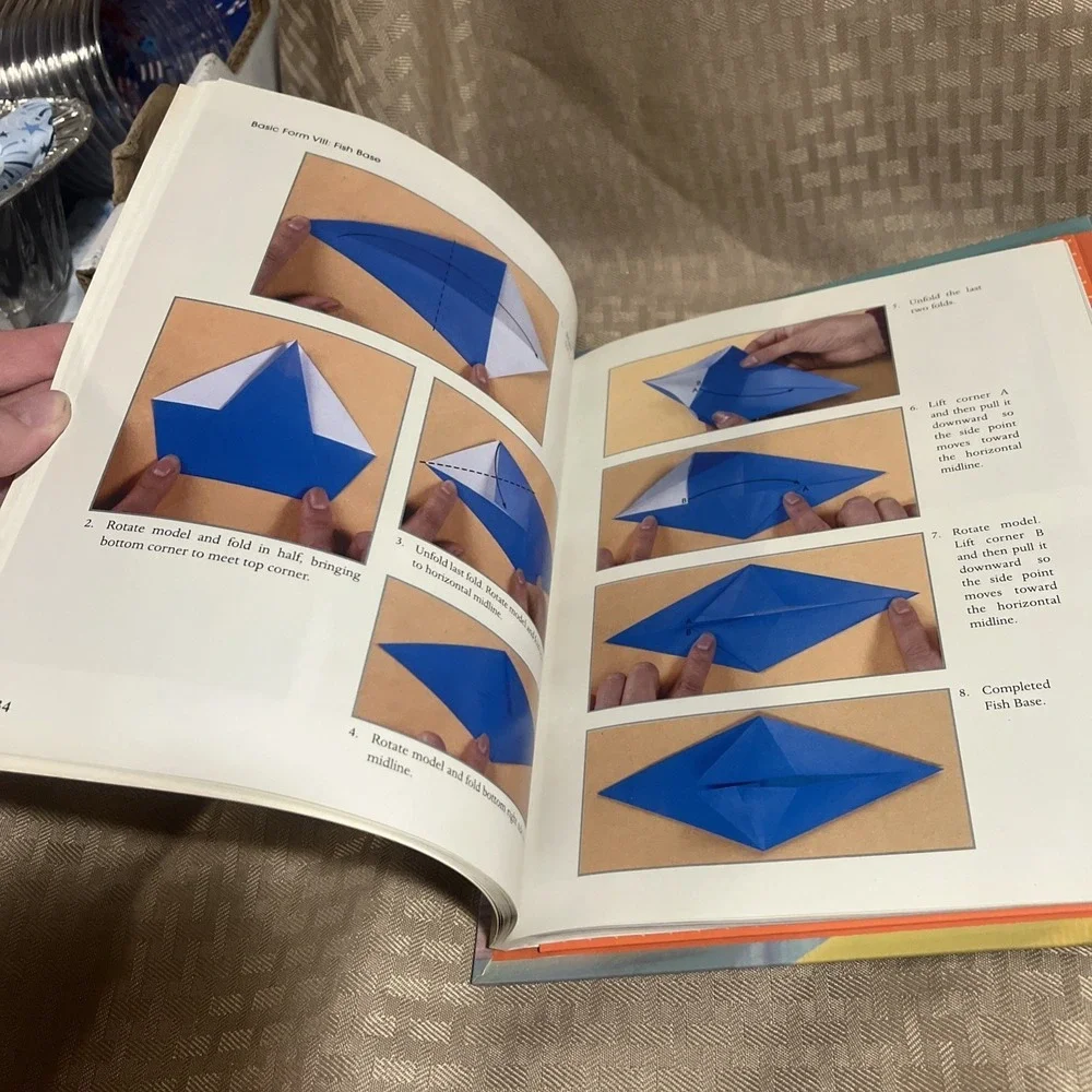 NOS Origami for the First Time Book & Kit Soonboke Smith 100 Sheets Paper 2003
